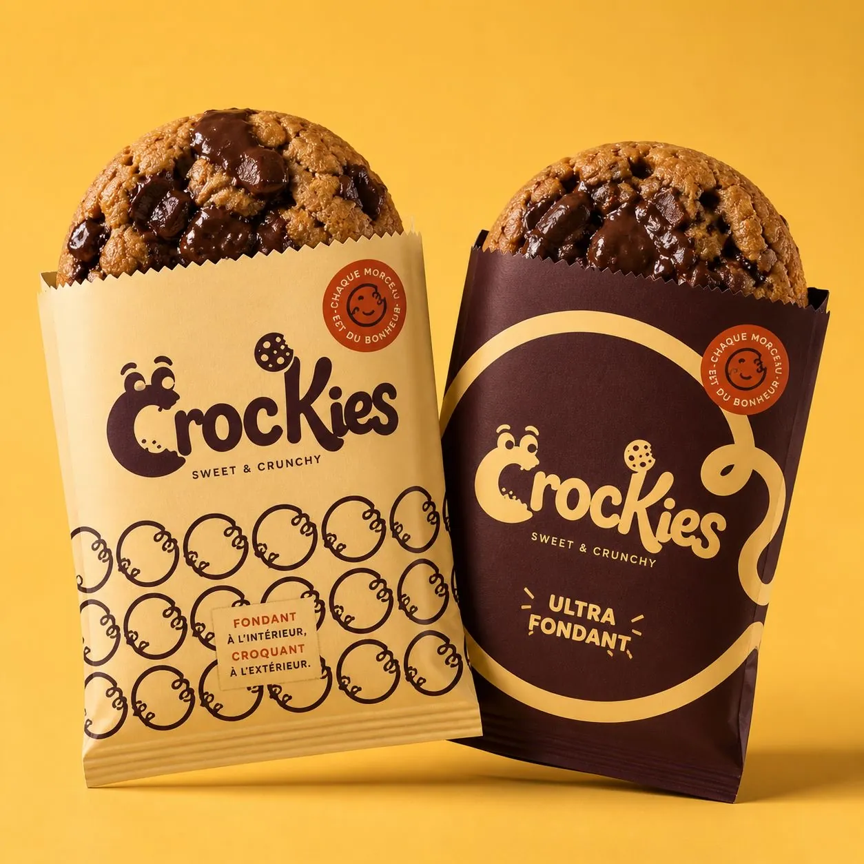 Sachets de cookies Crockies