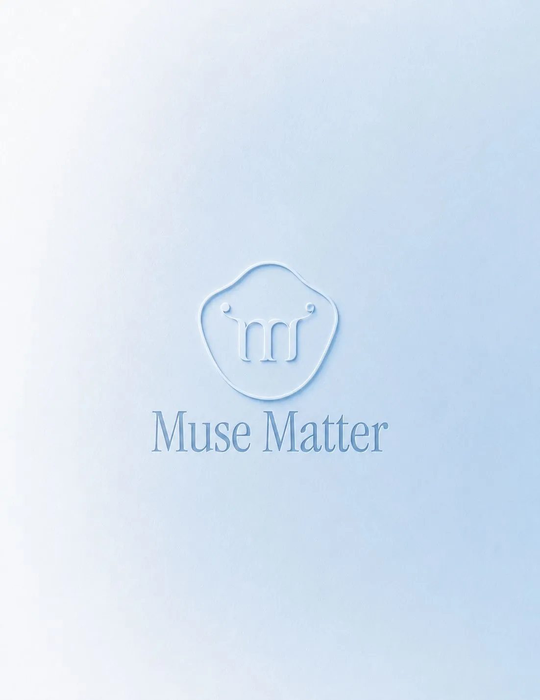 Logo Muse Matter embossé